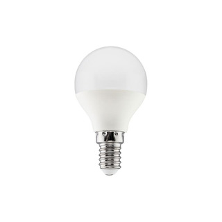 Lampada de Led Esferica Opalina E14 6W 600Lm IP44 180º 6000K 451406CW