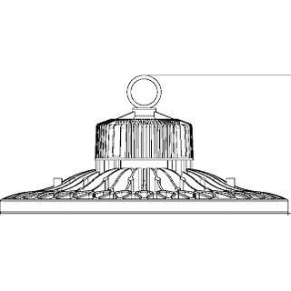 Campanula UFO PLUS de Led 200W 27000Lm 90º 5700K 9620001209CW