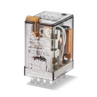 Finder - Relé Industrial 4 Inversor 7-10A 110Vdc 55.34.9.110.0090