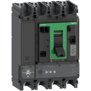 Disjuntor Compact NSX400F 4P Micrologic 2.3 400A 36Ka C40F42D400