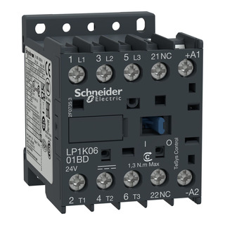 Contactor Mini 1NC 4Kw 24Vdc LP1K0901BD