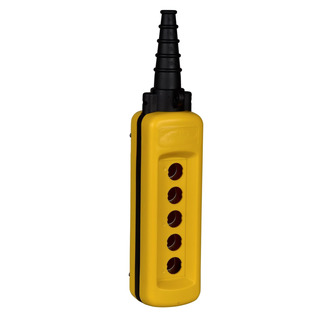 Botoneira em Flauta Pendente Vazia com 5 Furos de 22mm XACA05