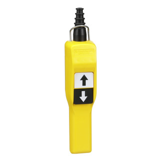 Botoneira Em Flauta Pendente Com 2 Botões 1NA Com Furo 22mm XACA201