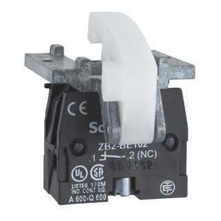Bloco Contato Com Mola 1NC Para Botoneira Em Flauta Pendente XACS102
