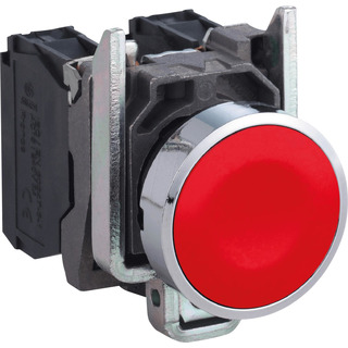 Botão Rearme Vermelho Com Contato 1NF XB4BA42