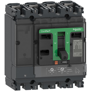 Disjuntor Compact NSX160F 4P 4D 160A 36Ka C16F4TM160