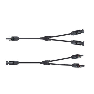Conjunto 2 Adaptadores Em Y P/ Fichas Solares 2xMC4 OR-PV-13606