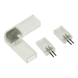 Conector em L para Fita LED COB 8mm   Adaptador 2490096