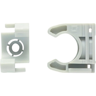 Abraçadeira De Click Fixação Para Tubo VD 32mm Cinzento 031363