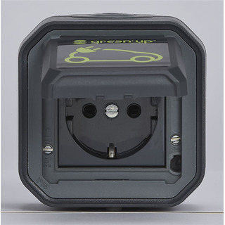 PLX-MBL Tomada Estanque Saliente Schuko 2P T para Carregamento Automóvel (GREEN UP) 069708L
