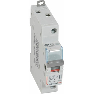 DX3 Interruptor Corte Seccionador 1P 32Ah