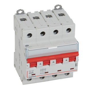DX3 Interruptor Corte Seccionador Com Diesarme 4P 40Ah