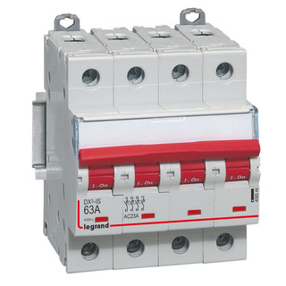 DX3 Interrptor Corte Seccionador Com Desarme 4P 63Ah