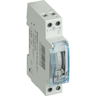 Interruptor Horário Analogico Diário Com Reserva 1 Módulo
