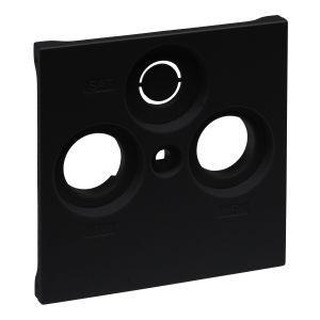 New Suno Centro Universal para Tomada TV-R-SAT Preto 721474