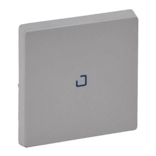 Tecla Simples para Interruptor ou Botão Presão Luminoso Aluminio Valena Life 755100