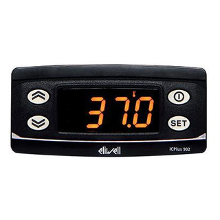 Controlador de Temperatura Digital IC PLUS 902 J/ K PT100 12...24Vac-dc -30º...85º