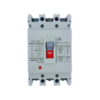 Disjuntor Electromagnetico 3P 125A 35KA SLCP063125