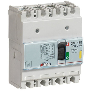 Disjuntor Electromagnetico 4P 125A 35KA SLCP064125