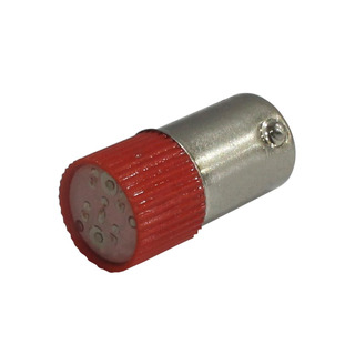 Lampada Led BA9s 24V Vermelho SLCPB01BA9S024VRD