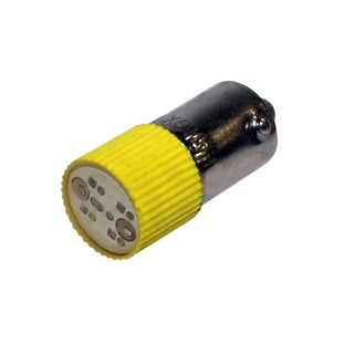 Lampada Led Ba9s 24v Amarela SLCPB01BA9S024VYE