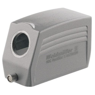 Capot Metálico com Entrada Lateral com Pins para 2 Garras HDC 16B TSLU 1PG21G 1657850000