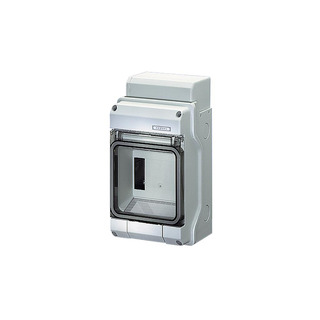 Quadro Saliente IP65 1Fila 4 Modulos Cinza
