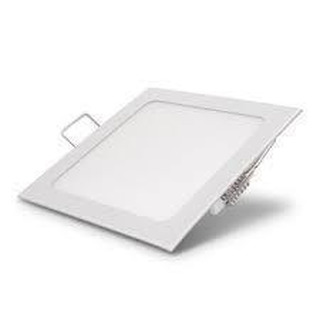 Downled Quadrado Encastrável 6W 180º 480Lm IP20 120mm 6000K Branco 440600CW