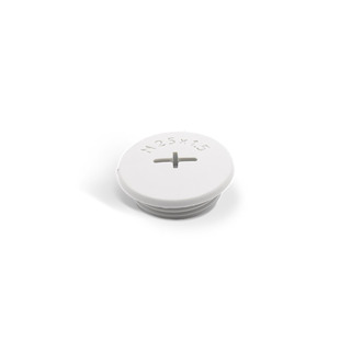 Tampão PVC M25X1,5 Cinza 772.2500.0