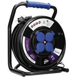 Enrolador com Cabo em Borracha H07RN-F 3G2.5mm 40Mts IP44 OR-AE-13157(GS)/ 40M