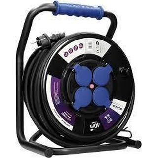Enrolador com Cabo em Borracha H07RN-F 3G2.5mm 40Mts IP44 OR-AE-13294(GS)/ 40M