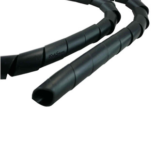 Fita Espiral 9-11mm Preto Rolo 50Metros CH.9004.1