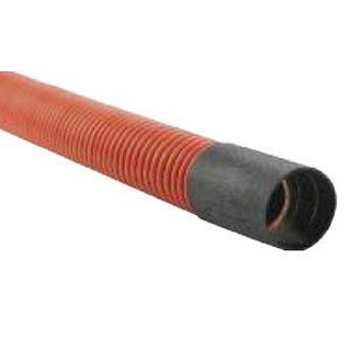Tubo Corrugado em Vara 160mm 450NM para Electricidade Vermelho Mt