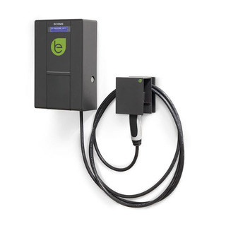 Wall Box BE-W Pessoal com 1 Conector 4Mts Tipo 2 3P N E 32A 400V 22kW IP54 IK08 com Medidor de Energia Protecção RFID 205.W36-U0