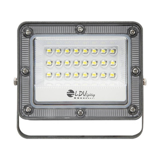 Projetor de Led Extrafino Kado C/ Cabo 20W 2400 Lm 90º IP65 5700K Cinzento 552030CW