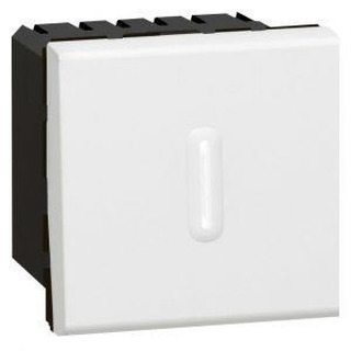 Interruptor Mosaic Temporizado 1000W 230V 2 módulos branco