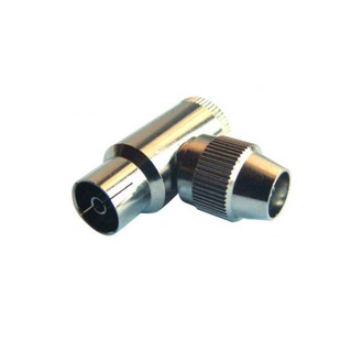 Ficha Fêmea Curva Metalica