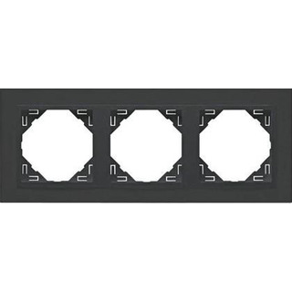 Espelho Triplo Logus 90 Gris/ Gris 90930 TSS