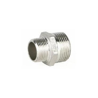 Casquilho Cromado Duplo 3/ 8X1/ 4