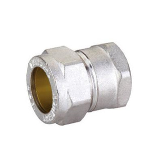 Casquilho Fêmea Cromado Bicone 3/ 4 22mm