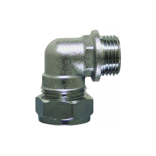 Joelho Simples Cromado Bicone 90º 22mm