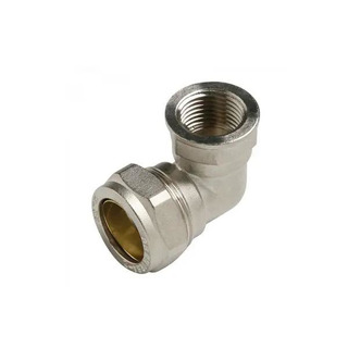 Joelho Fêmea Cromado Bicone 90º 1/ 2 22mm