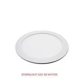 Downled Redondo Encastravel 18W 180º 1540Lm IP20 4500K Aro Branco 201800NW #