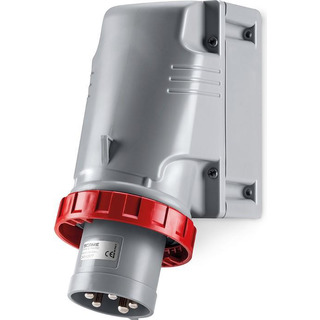 Tomada Macho Mural Optima 5P 63Amp IP66/ IP67 245.6397T SCAME