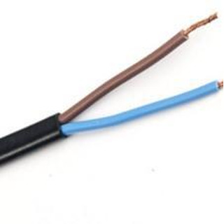 Cabo H05VV-F (FVV) 2X1,5 Preto Rolo