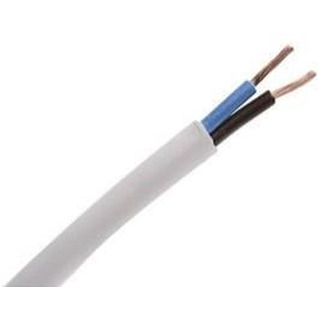 Cabo H05VV-F (FVV) 2X0,75 Branco Rolo