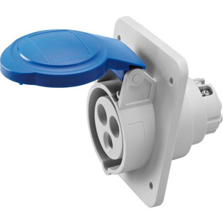 Tomada de Encastrar em Quadro 2P T 16A IP44 GW62205H