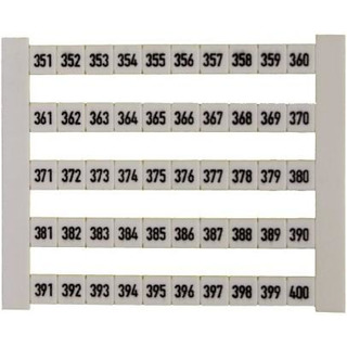 Dekafix Marcador para Bornes 351-400 por Ordem Crescente 0473460351 #