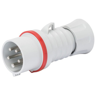 Ficha Macho 4P 16A com Inversão de Fase IP44/ 54 60008WH