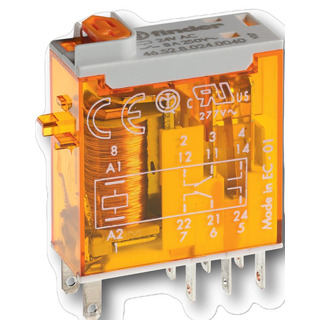Relé Miniatura 2CO 8A-250V 48Vac 46.52.8.048.0040 #
